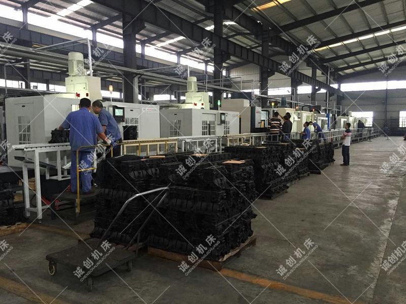 汽車四缸發動機加工線