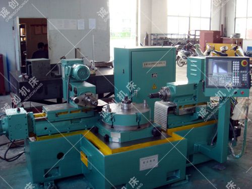 飛輪殼數控回轉銑鑽機床